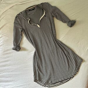 Ralph Lauren Striped Button down Shirt Dress size Small